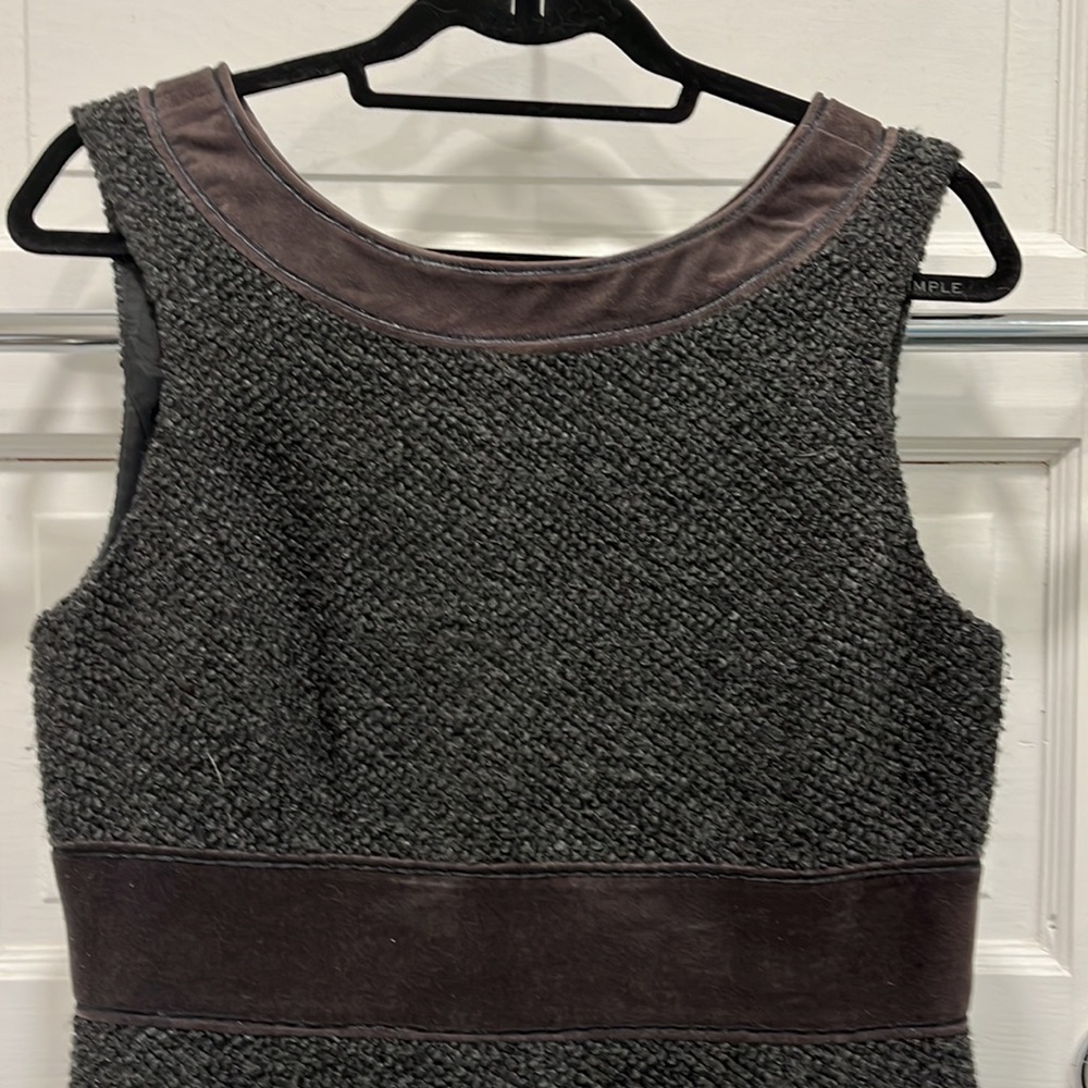 Grey boucle Tory Burch dress